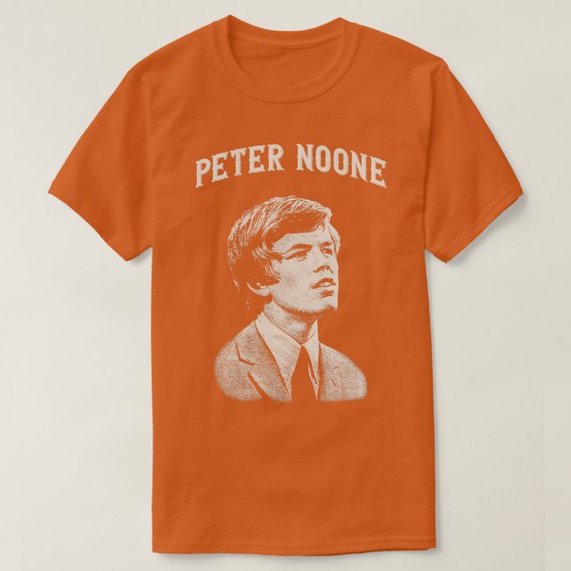 Peter Noone T Shirt (Design framsida)