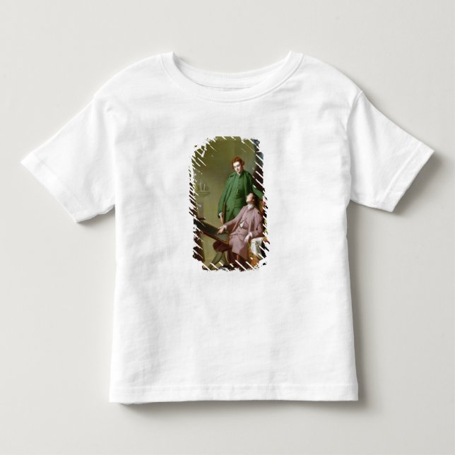 Peter och James Romney, 1766 (olja på kanfas) Tee Shirt (Framsida)