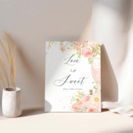 Peter och Prosecco Möhippa Kärlek är sötat Poster