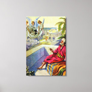Peter och roman kapten Wrapped Canvas