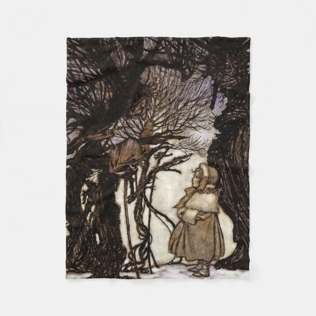 Peter Pan i Kensington arbeta i trädgården barn Fleecefilt (Framsidan)