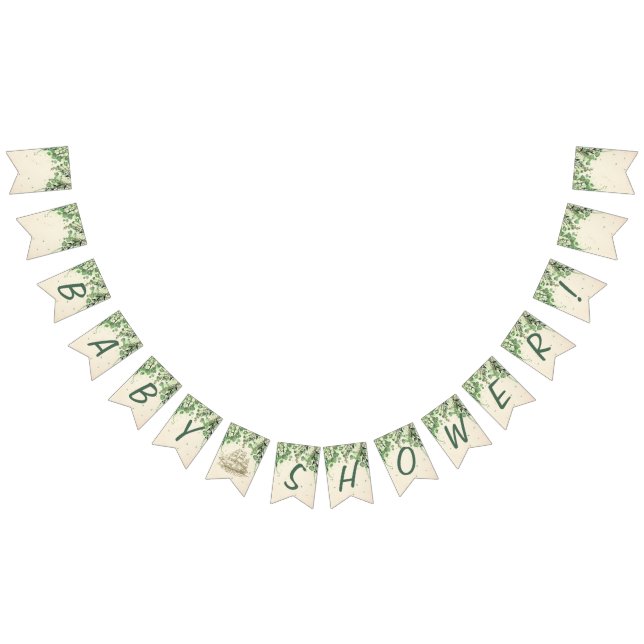 Peter Pan Ickland Baby Shower Bunting Banner Vimplar (Alla)