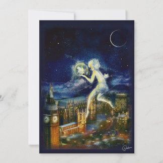 Peter Pan-julkort Inbjudningar