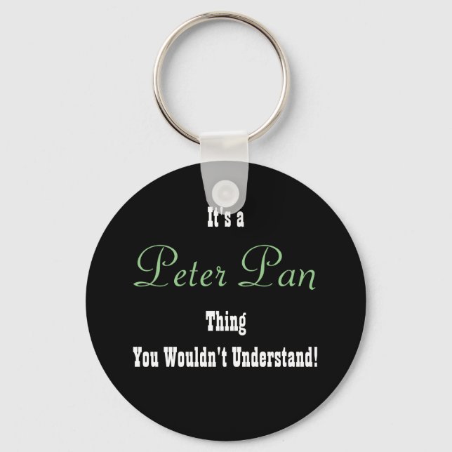 Peter Pan Keychain Nyckelring (Framsida)