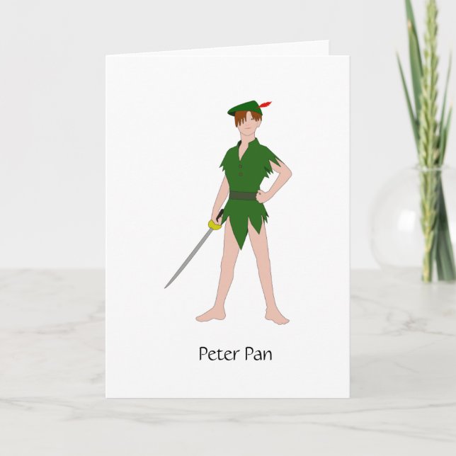Peter Pan Kort (Framsida)