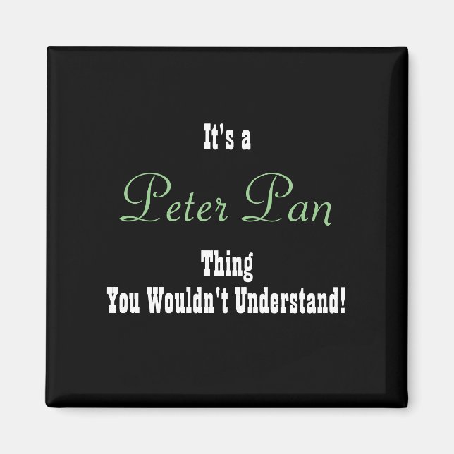 Peter Pan Magnet (Framsidan)