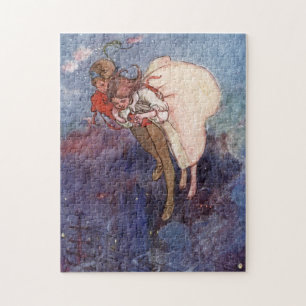 Peter Pan och Wendy av Alice B. Woodward Pussel