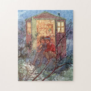 Peter Pan och Wendy av Alice B. Woodward Pussel