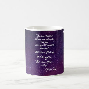 Peter Pan Quote   Mugg