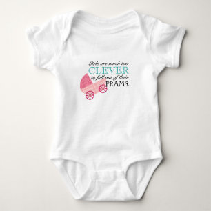 Peter Pan Rosa Pram Quote for Girl Spädbarn T Shirt