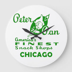 Peter Pan Snack Shop, Chicago Stor Klocka