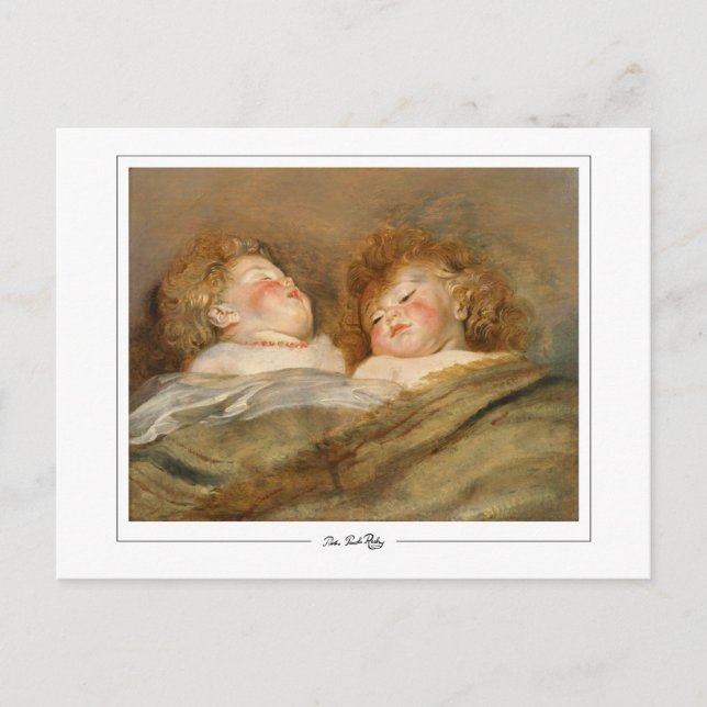 Peter Paul Rubens #16 - Fin Art Postcard Vykort (Framsida)