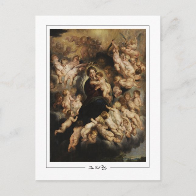 Peter Paul Rubens #250 - Fint konstkort Vykort (Framsida)
