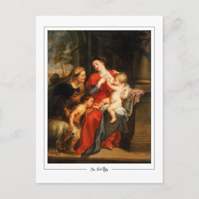 Peter Paul Rubens #27 - Fine Art Postcard Vykort (Framsida)