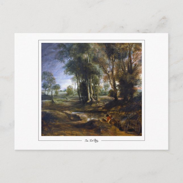 Peter Paul Rubens #31 - Fin Art Postcard Vykort (Framsida)