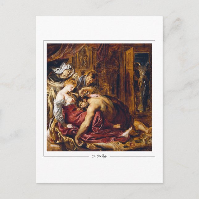Peter Paul Rubens #37 - Fine Art Postcard Vykort (Framsida)
