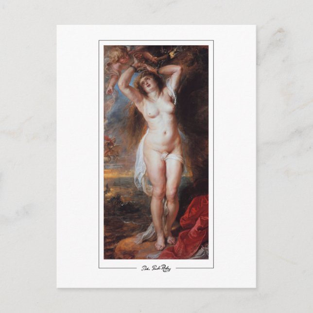 Peter Paul Rubens #43 - Fin Art Postcard Vykort (Framsida)