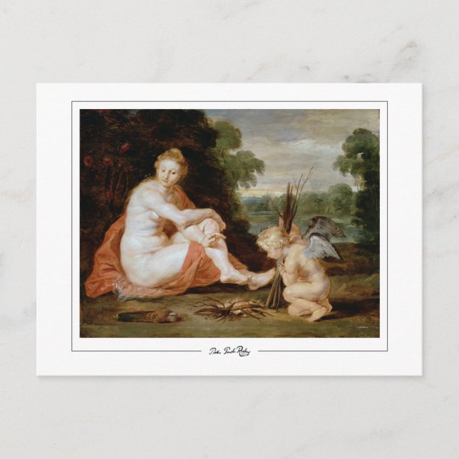 Peter Paul Rubens #4 - Konstkortsedel Vykort (Framsida)