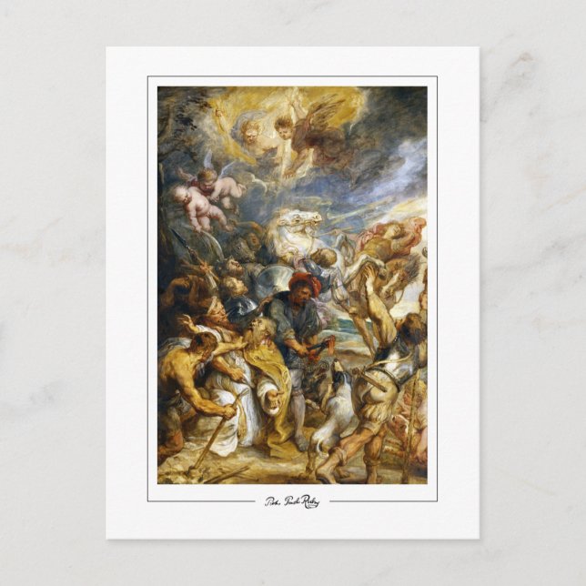 Peter Paul Rubens #60 - Fin Art Postcard Vykort (Framsida)