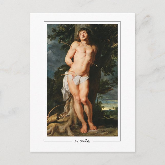 Peter Paul Rubens #61 - Fin Art Postcard Vykort (Framsida)