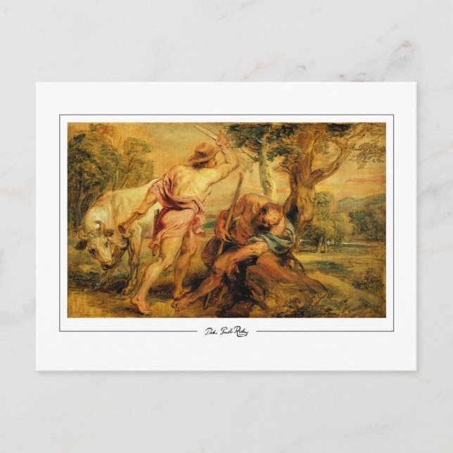 Peter Paul Rubens #660 - Fin Art Postcard Vykort (Framsida)