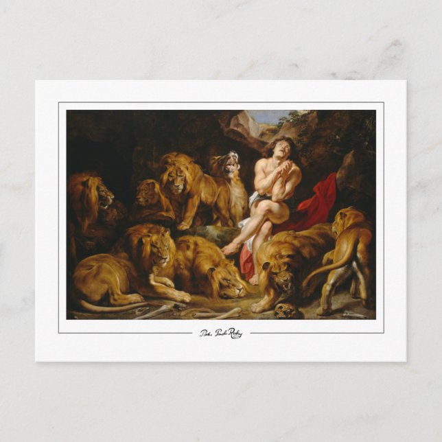 Peter Paul Rubens #69 - Finkonstkort Vykort (Framsida)