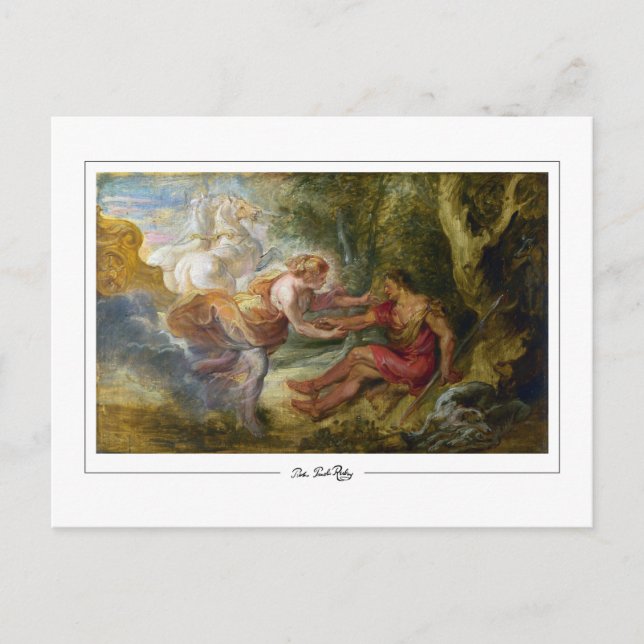 Peter Paul Rubens #71 - Fin Art Postcard Vykort (Framsida)