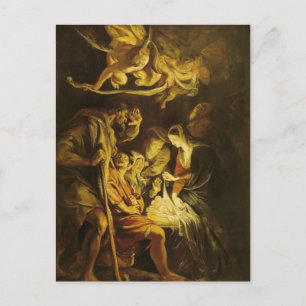 Peter Paul Rubens- Adoration of the Shepherds Vykort