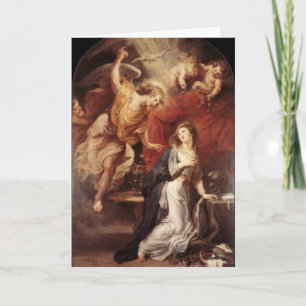 Peter Paul Rubens - annunciationen Helgkort