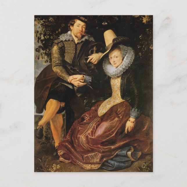 Peter Paul Rubens Art Vykort (Framsida)