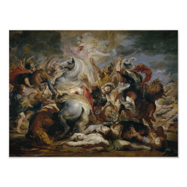 Peter Paul Rubens - Beslutus Mus död Fototryck (Framsidan)