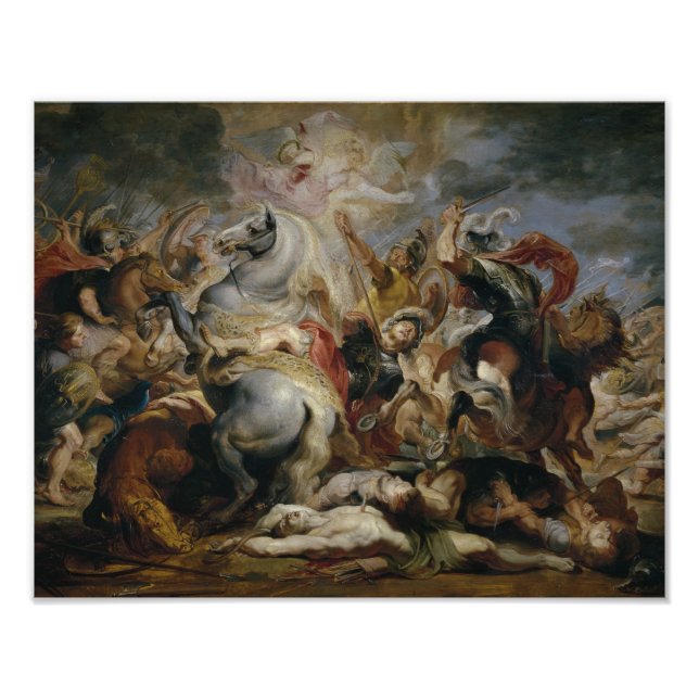 Peter Paul Rubens - Beslutus Mus död Fototryck (Framsidan)