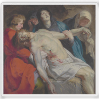 Peter Paul Rubens - Entombment Klistermärken