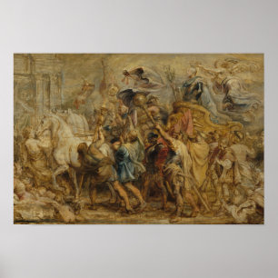 Peter Paul Rubens - Henry IV:s triumf Poster