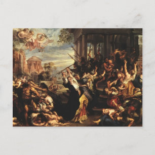 Peter Paul Rubens- Innocent-massakern Vykort