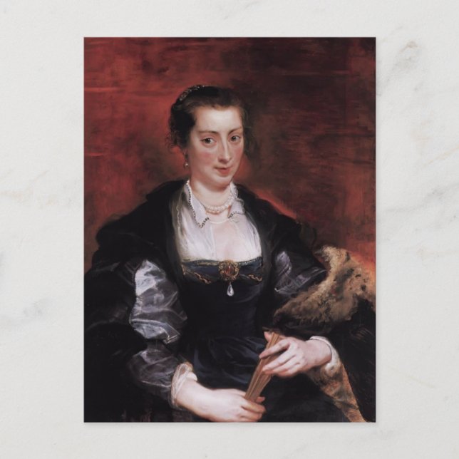 Peter Paul Rubens- Isabella Brandt, First Wife Vykort (Framsida)