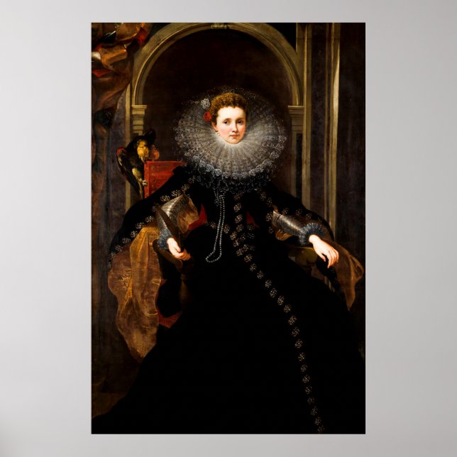 Peter Paul Rubens: Marchesa Veronica Poster (Framsidan)