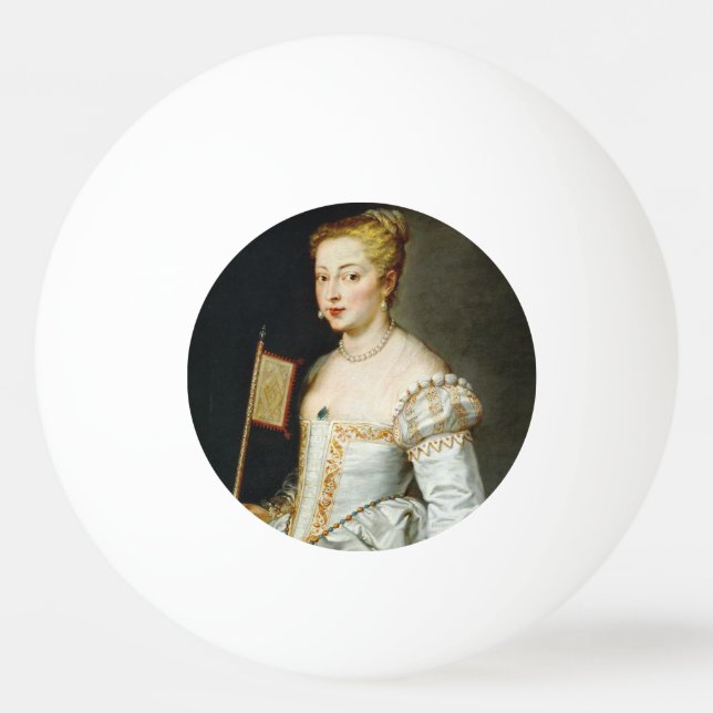 Peter Paul Rubens Porträtt i Dam Pingisboll (Framsidan)