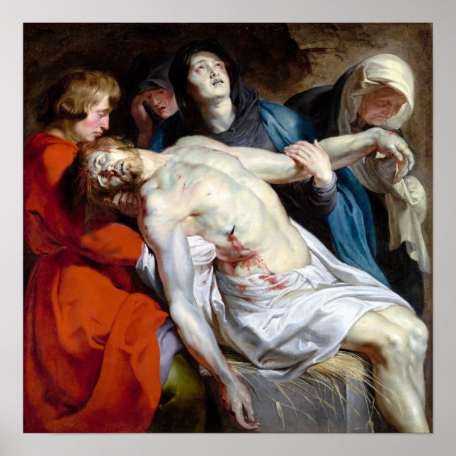 Peter Paul Rubens The Entombment Poster (Framsidan)