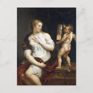 Peter Paul Rubens Venus och Cupid Vykort