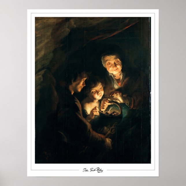 Peter Paul Rubens Zedign Art Poster #20 (Framsidan)