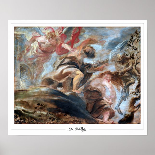 Peter Paul Rubens Zedign Art Poster #34 (Framsidan)
