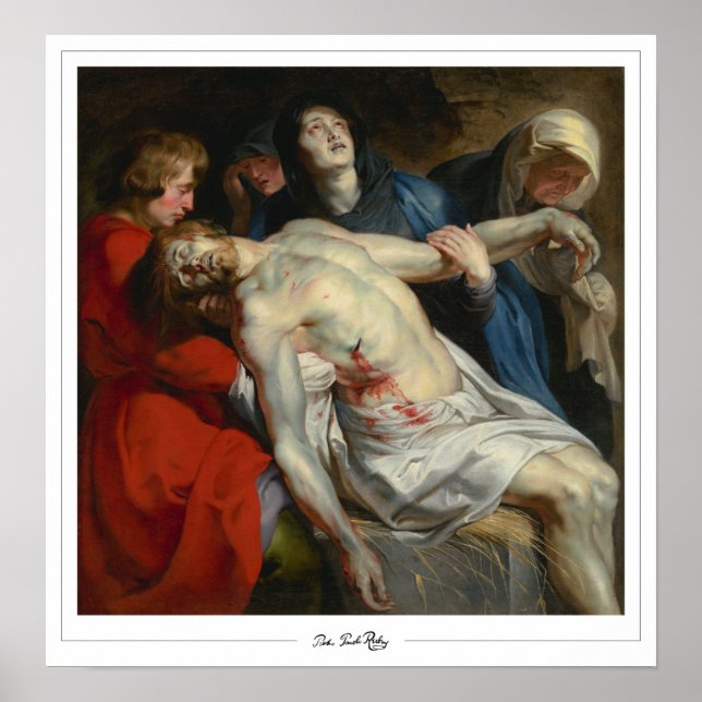Peter Paul Rubens Zedign Art Poster #5 (Framsidan)
