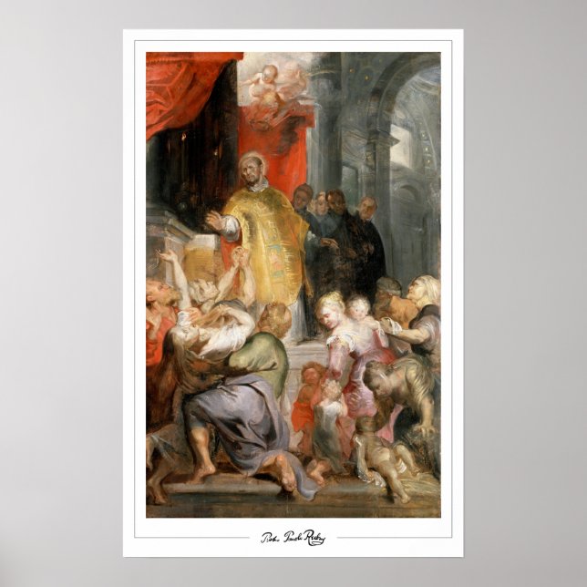 Peter Paul Rubens Zedign Art Poster #56 (Framsidan)