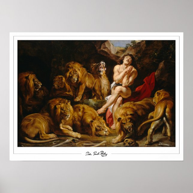 Peter Paul Rubens Zedign Art Poster #69 (Framsidan)