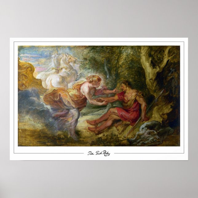 Peter Paul Rubens Zedign Art Poster #71 (Framsidan)