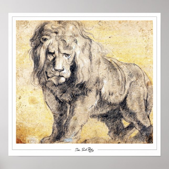 Peter Paul Rubens Zedign Art Poster #83 (Framsidan)