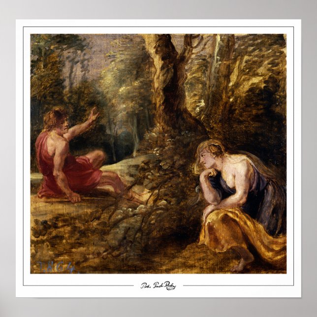 Peter Paul Rubens Zedign Art Poster nr 210 (Framsidan)