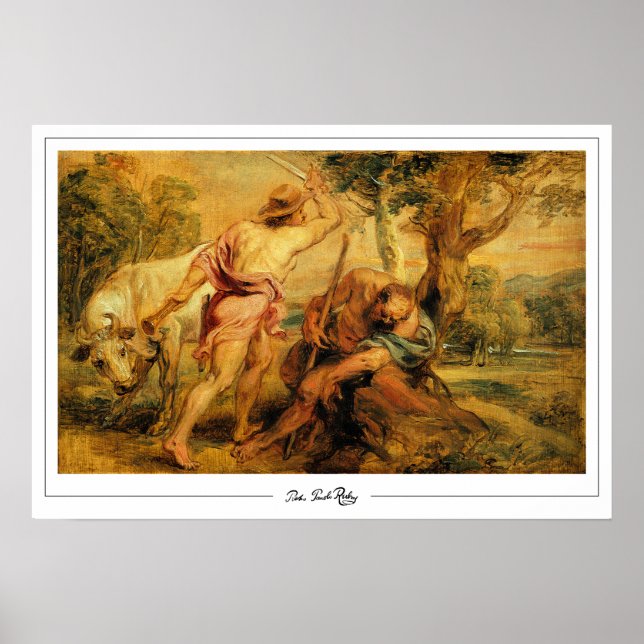 Peter Paul Rubens Zedign Art Poster nr 660 (Framsidan)