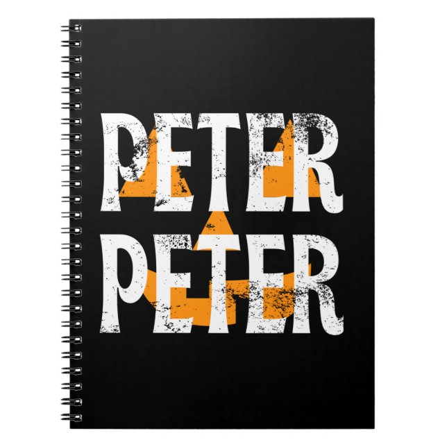 Peter Peter Höst Säsong Pumpa Anteckningsbok (Framsidan)